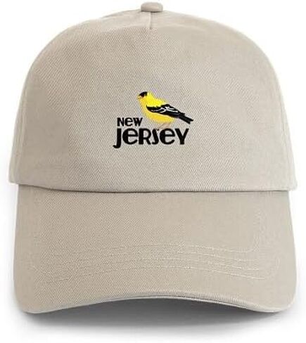 CafePress New Jersey Goldfinch Cap Adjustable Baseball Cap in Kuwait