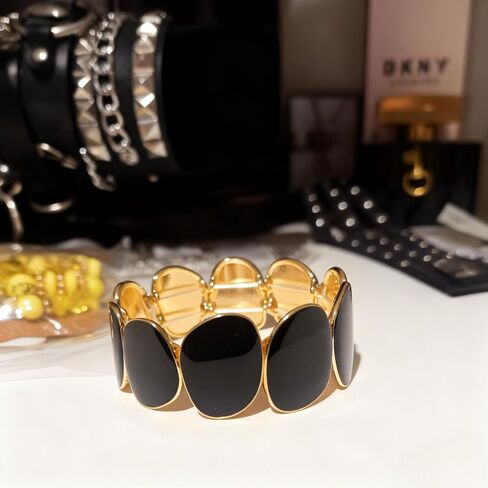 Bohemian Bracelets Black Bangles black stretch bracelets for women - Stretch Bohemian Jewelry for Women in Kuwait