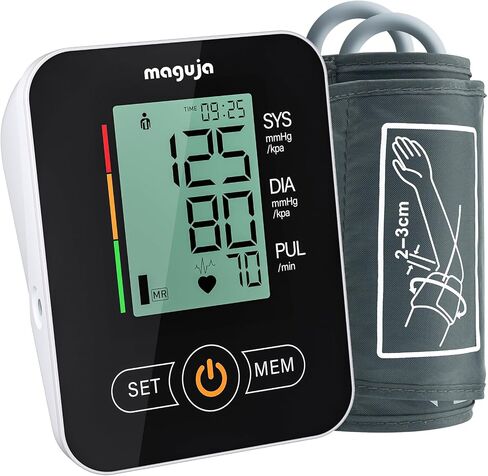 مراقبة ضغط دم الذراع ، آلة ضغط الدم Maguja ، BP Monitor Arm Tomatic App Super Digital مع كفة ضغط الدم للاستخدام المنزلي in Kuwait