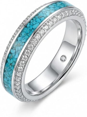 ONEFINITY Turquoise Ring for Women Turquoise Ring Western Vintage Jewelry Gifts for Men in Saudi Arabia
