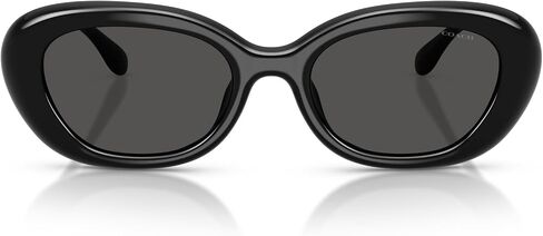 Coach womens Hc8448u Universal Fit Oval Sunglasses in Kuwait