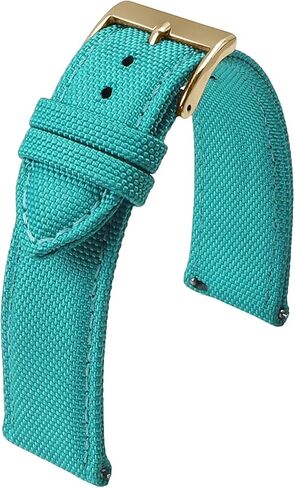 QL Supply Co Waterproof Sailcloth Watch Strap Two-Sided Nylon 18mm 19mm 20mm 22mm 24mm Watchband Quick Release Sport Wristband Belt Men in Kuwait