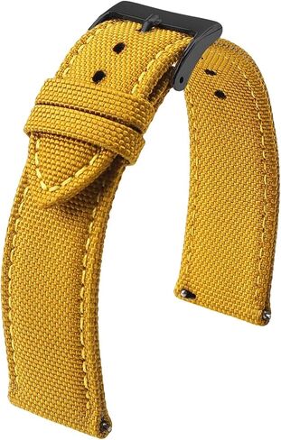 QL Supply Co Waterproof Sailcloth Watch Strap Two-Sided Nylon 18mm 19mm 20mm 22mm 24mm Watchband Quick Release Sport Wristband Belt Men in Kuwait