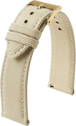 QL Supply Co Waterproof Sailcloth Watch Strap Two-Sided Nylon 18mm 19mm 20mm 22mm 24mm Watchband Quick Release Sport Wristband Belt Men in Kuwait