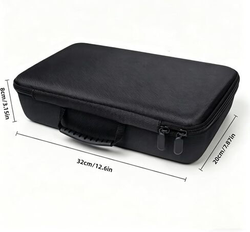 10 Slots Watch Travel Case for Men and Women with Zipper, Hard Watch Storage Box with Removable Shockproof Watch Pillows in Saudi Arabia