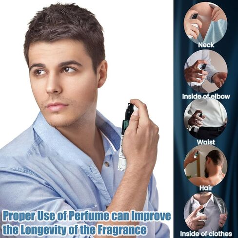 Perfume Making Kit- DIY Cologne Making Kit for Men, Make Your Own Scent with Essential Oil, Spray Bottle, Men's Fragrances Maker, Scent Set, Perfume Gifts for Women Girls Boyfriend in Saudi Arabia