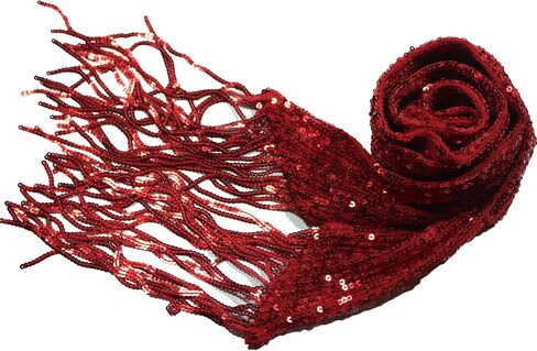 Small scarf with fashionable sequins for decoration in Saudi Arabia