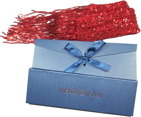 Small scarf with fashionable sequins for decoration in Saudi Arabia