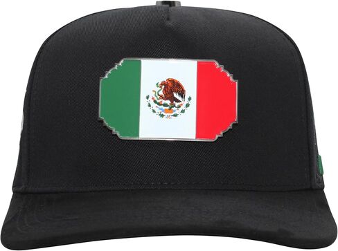 Ferreti Hats FT159 Mexico Baseball Hat for Men & Women - Gorra de Mexico Premium Ajustable, Gorras para Hombre Originales - Black Baseball Cap in Saudi Arabia