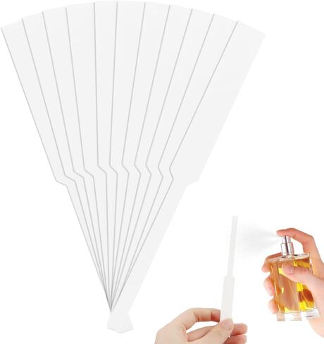 600 Pieces Perfume Tester Strips, Disposable White Perfume Paper Strip, Fragrance Blotter Strips, Scent Strip, for Fragrances Essential Oils Spice in Saudi Arabia