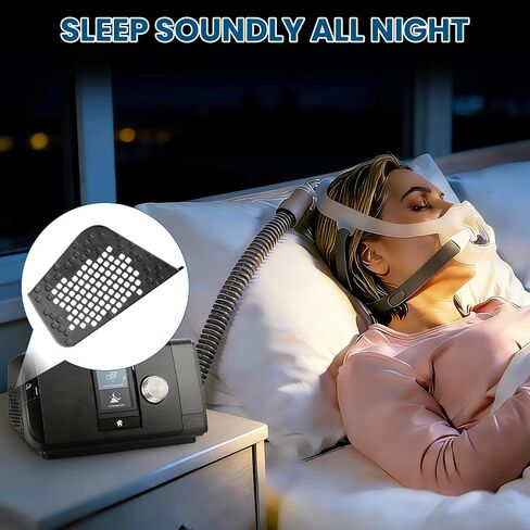 19729 Filter Cover Compatible with ResMed AirSense 10 AirStart 10 AirCurve 10 CPAP Machines, Premium Replacement Filter Side Cover Door, Pack of 1, Black in Saudi Arabia