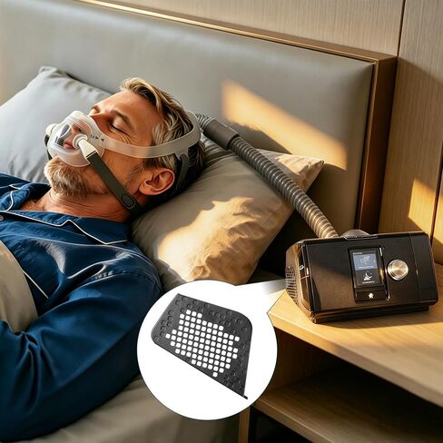 19729 Filter Cover Compatible with ResMed AirSense 10 AirStart 10 AirCurve 10 CPAP Machines, Premium Replacement Filter Side Cover Door, Pack of 1, Black in Saudi Arabia