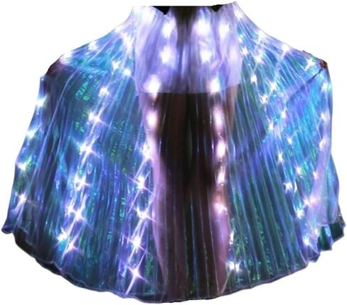 Upgraded LED Luminous Dance Skirt – One-Piece Enlarged & Lengthened Design for Dance & Performances in Kuwait