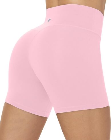 Moozava Women's 4"/6"/8" Workout Biker Shorts High Waisted Tummy Control Spandex Shorts for Volleyball Yoga Gym Running in Saudi Arabia