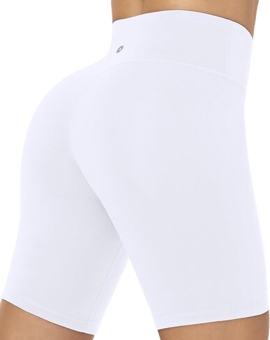 Moozava Women's 4"/6"/8" Workout Biker Shorts High Waisted Tummy Control Spandex Shorts for Volleyball Yoga Gym Running in Saudi Arabia