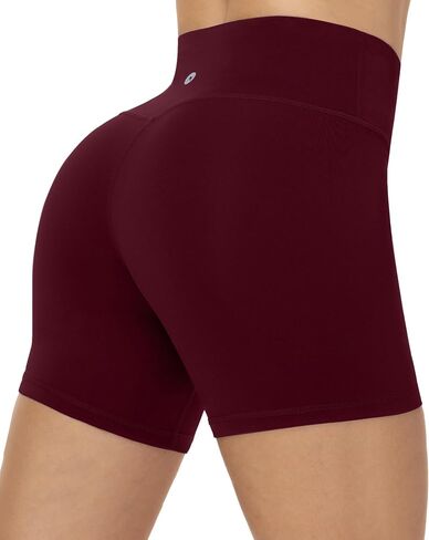 Moozava Women's 4"/6"/8" Workout Biker Shorts High Waisted Tummy Control Spandex Shorts for Volleyball Yoga Gym Running in Saudi Arabia