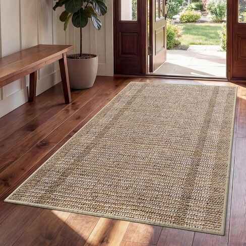 3x5 Kitchen Runner Non Slip Kitchen Rugs Mat, Washable Hallway Runner Rug Soft Long Low Pile Farmhouse Entryway Floor Mat for Bedroom Laundry Living Room Beside Rug in Saudi Arabia