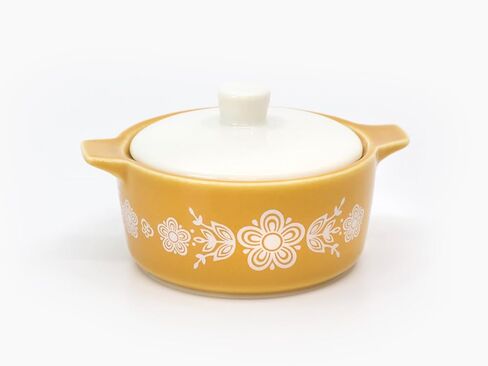 Ceramic Trinket Box with Lid – Butterfly Gold Vintage-Inspired Mini Casserole Jewelry Box, Pink Keepsake Box in Saudi Arabia