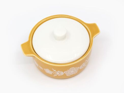Ceramic Trinket Box with Lid – Butterfly Gold Vintage-Inspired Mini Casserole Jewelry Box, Pink Keepsake Box in Saudi Arabia