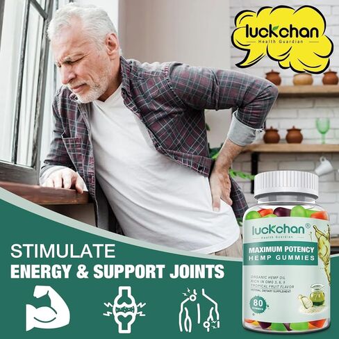Hemp Gummies High Potency for Sleep, Pain, Anxiety - (4 Packs) Pure Extra Strength Organic Hеmp Oil Gummies - 100% Natural Bear Hemp Gummy for Adults in Saudi Arabia