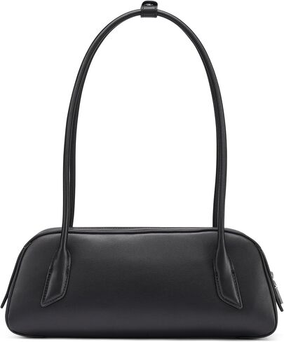 DKNY Women's Tiana Shoulder Bag, Black/Silver, One Size in Saudi Arabia