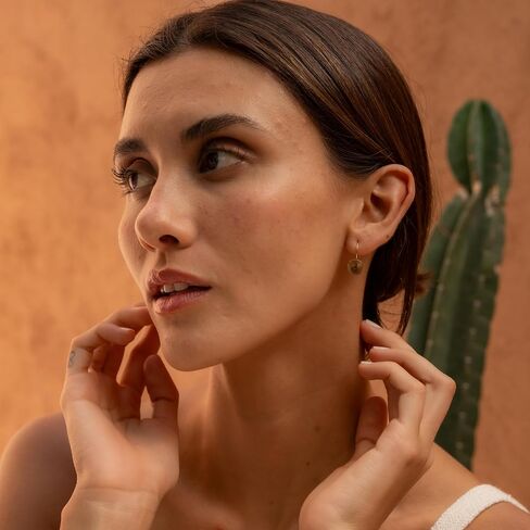 Made by Nami Gold Sun Earrings for Women Boho Gold Plated Sunshine & Sunburst Earrings for Women in Saudi Arabia