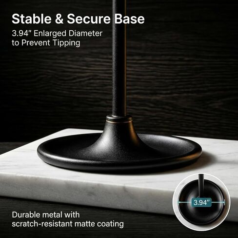 Black Candlestick Holders Metal Tall Taper Candle Holder Set of 6, Modern Retro Home Decor for Centerpieces on Table and Fireplace Mantle Such As Weddings, Banquets and Birthday Parties in Saudi Arabia