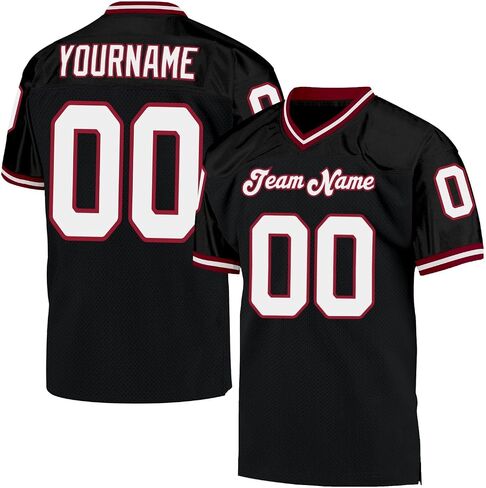 Custom Practice Football Jersey Uniform, Nice Personalize Stitched Printed Name and Number, Fans Gift for Men Women Youth in Saudi Arabia