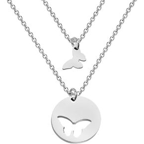 Mother Daughter Gifts Mother and Daughter Necklace Set for 2 Butterfly Necklace Matching Jewelry for Mommy and Me