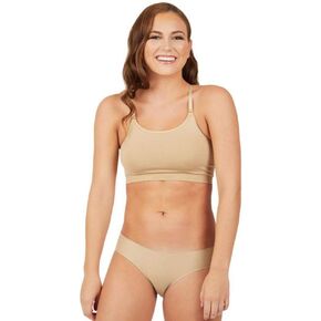 Capezio Women's Seamless Convertible Longline Bra
