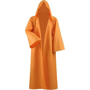 فورواكوس رداء بقلنسوة للرجال البالغين من جيدي، رداء تنكري بتصميم عباءة فارس بغطاء للراس لحفلات الهالوين التنكرية in Kuwait