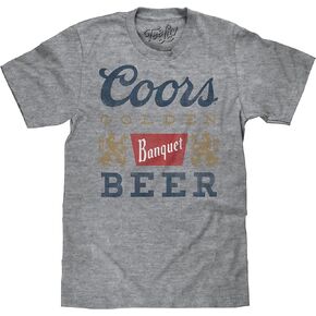 Tee Luv Men's Retro Coors Banquet Beer Shirt