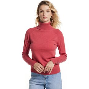 EURKEA Women's Turtleneck 100% Cashmere Sweater, Long Sleeves Pullover Winter Top for Women, Gift Ready