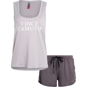 Vince Camuto Women's Pajama Set - 2 Piece Tank Top and Sleep Shorts (S-XL)