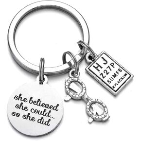 DYJELWD طبيب العيون هدايا التخرج طبيب العيون رؤية المفاتيح التي اعتقدت أنها يمكن أن تلهم مجوهرات عيد الميلاد in Kuwait