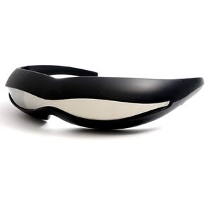 PLOPLO Futuristic Cyclops Monoblock Shield Mirrored Polarized Sunglasses UV400 in Kuwait