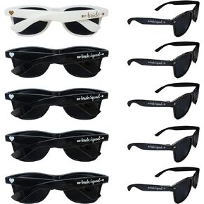 PartyGifts&beyond Bachelorette Sunglasses Womens 10Packs Bridesmaid Sunglasses Bachelorette Party Favors