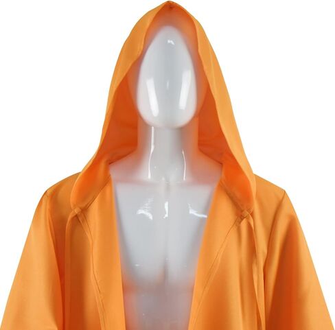 فورواكوس رداء بقلنسوة للرجال البالغين من جيدي، رداء تنكري بتصميم عباءة فارس بغطاء للراس لحفلات الهالوين التنكرية in Kuwait