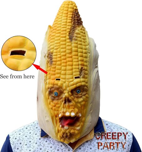 كريبي بارتي قناع تنكري فاخر مبتكر لحفلات الهالوين من اللاتكس على شكل رأس خضروات in Kuwait