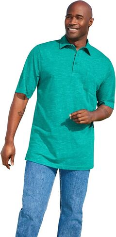 KingSize Men's Big & Tall Shrink-Less™ Lightweight Polo T-Shirt in Saudi Arabia