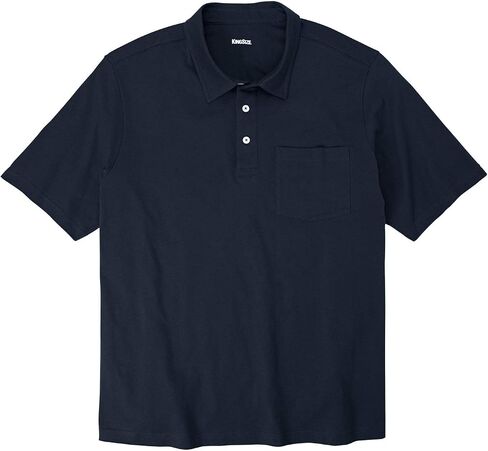 KingSize Men's Big & Tall Shrink-Less™ Lightweight Polo T-Shirt in Saudi Arabia
