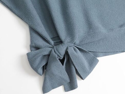 Women Lightweight Oversized Sweaters Tops Batwing Sleeves Knitted Dolman Pullovers in Kuwait