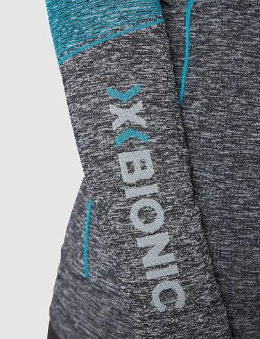 قميص X-Bionic® Energy Accumulator 4.0 الرياضي الرياضي بأكمام طويلة للنساء باللون الرمادي in Kuwait