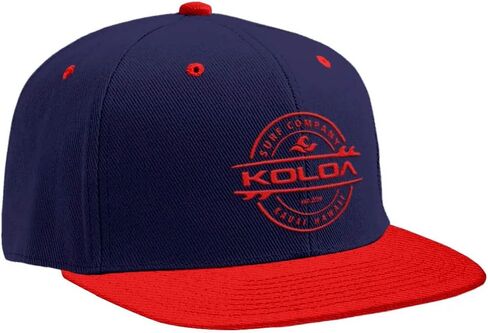 Koloa Surf Embroidered Thruster Logo Snap-Back Hat in 13 Colors in Saudi Arabia
