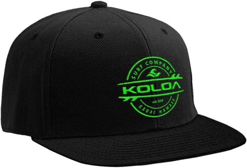 Koloa Surf Embroidered Thruster Logo Snap-Back Hat in 13 Colors in Saudi Arabia
