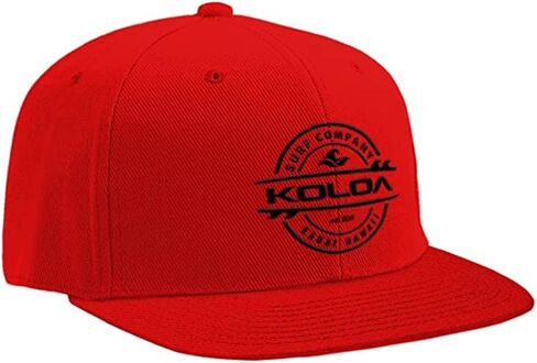 Koloa Surf Embroidered Thruster Logo Snap-Back Hat in 13 Colors in Saudi Arabia