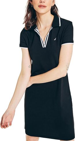 Nautica Women's Sustainably Crafted Ocean Polo Dress in Saudi Arabia