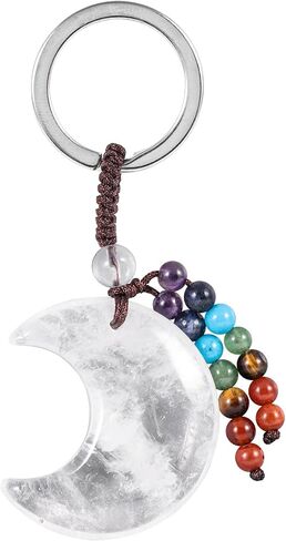 Crescent Moon Crystal Key Chains in Saudi Arabia