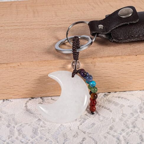 Crescent Moon Crystal Key Chains in Saudi Arabia