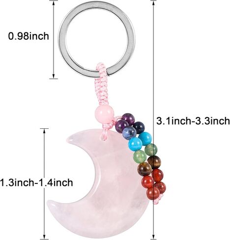 الهلال القمر كريستال سلاسل المفاتيح in Kuwait